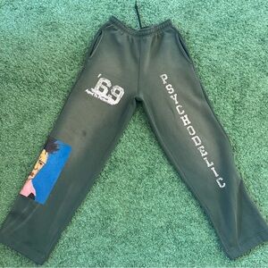 Better With Age Psychedelic Green Sweatpants